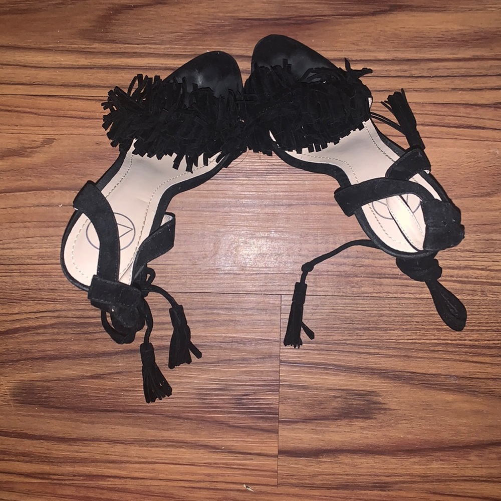 Misguided Black Heels - image 1